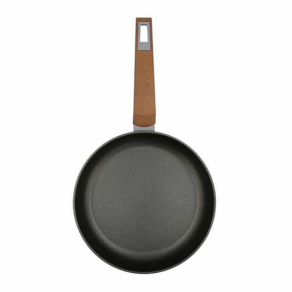 Poêle Quid Ebano Aluminium forgé Gris Métal (24,5 cm)