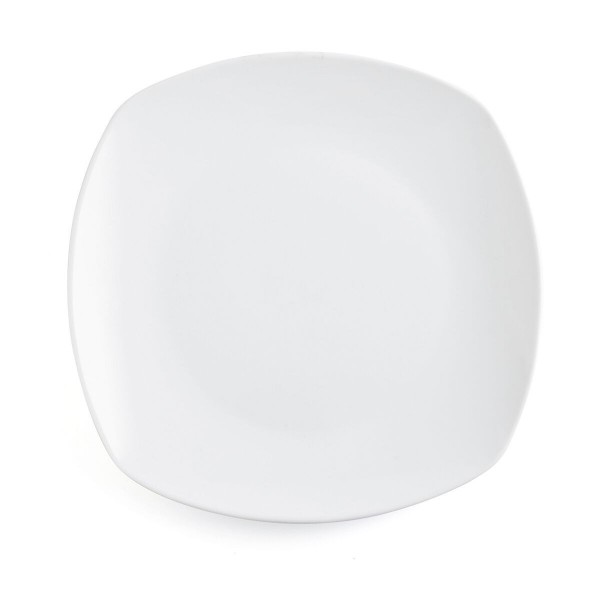 Assiette plate Quid Novo Vinci Céramique Blanc (26,6 cm) (Pack 6x)