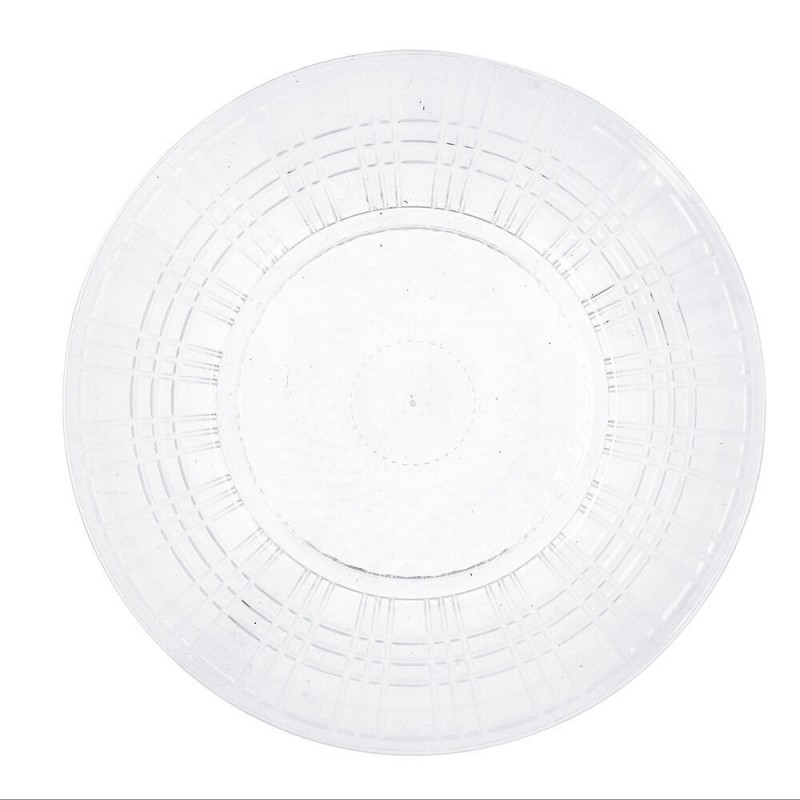 Assiette plate Quid Viba Transparent Plastique (Ø 26 cm) (Pack 12x)