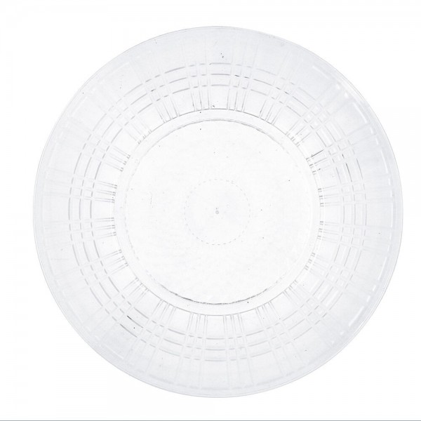 Assiette plate Quid Viba Transparent Plastique (Ø 26 cm) (Pack 12x)