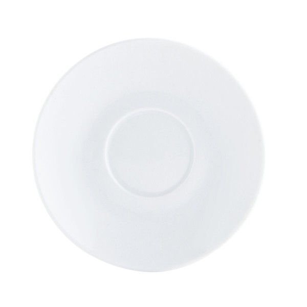 Assiette Quid Basic Café Céramique Blanc (12,5 cm) (Pack 12x)