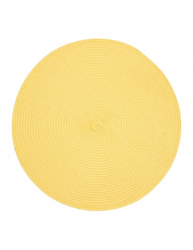 Set de table Quid Vita Jaune Plastique (38 cm) (Pack 12x)