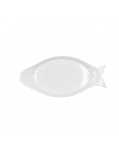 Plat à Gratin Quid Gastro Céramique Blanc (32.5 x 15,5 x 2,5 cm) (Pack