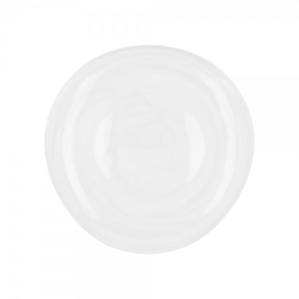 Assiette plate Quid Boreal Blanc verre (Ø 26 cm) (Pack 6x)