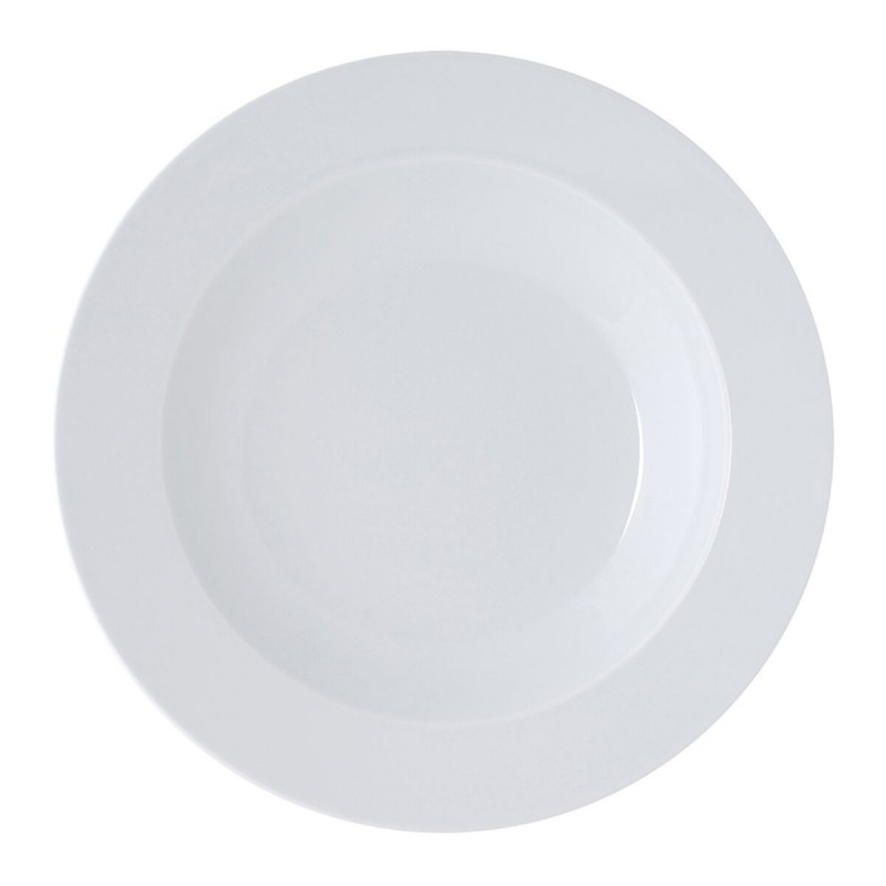 Assiette creuse Ariane Brasserie Céramique Blanc (29 cm) (Pack 4x)