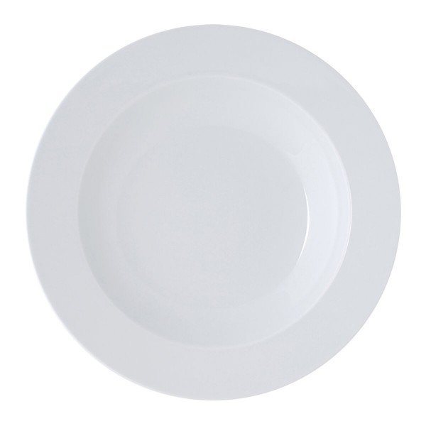 Assiette creuse Ariane Brasserie Céramique Blanc (29 cm) (Pack 4x)