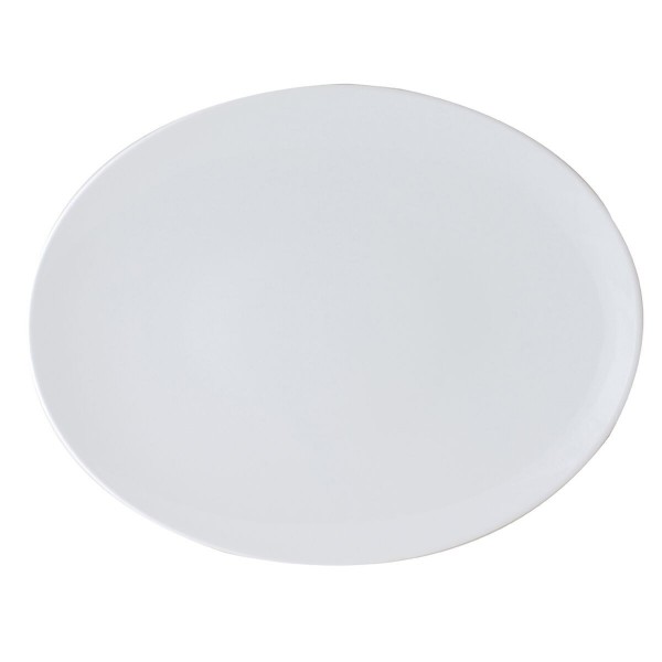 Plat à Gratin Ariane Coupe Céramique Blanc (23 cm) (Pack 6x)