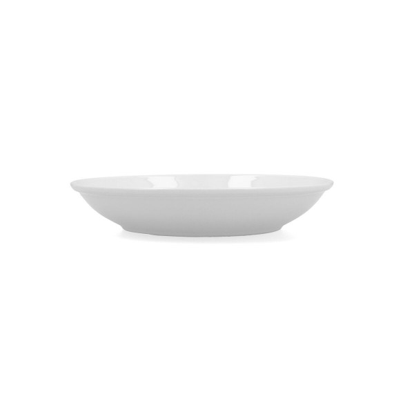 Assiette creuse Bidasoa Glacial Coupe Céramique Blanc (21 cm) (Pack 6x