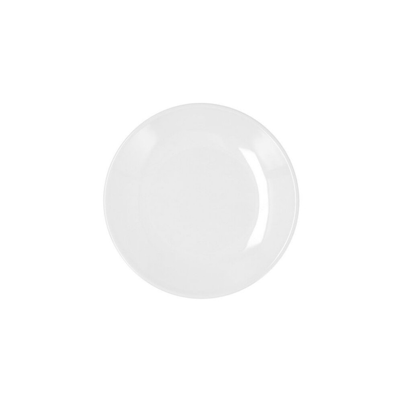 Assiette Bidasoa Glacial Coupe Céramique Blanc (16,5 cm) (Pack 12x)