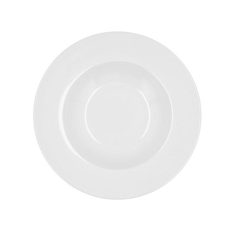 Assiette creuse Bidasoa Glacial Céramique Blanc (23,5 cm) (Pack 6x)