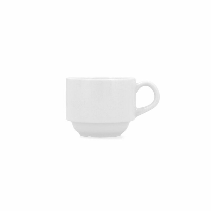 Tasse Bidasoa Glacial Céramique Blanc (100 ml)