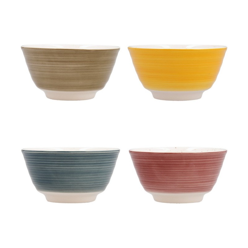 Bowl Quid Ceramic Multicolour 4 Units...