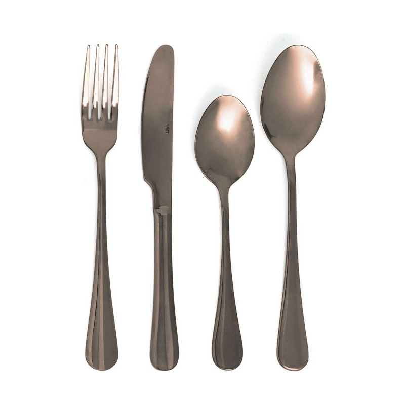 Cutlery set Quid Metal Copper