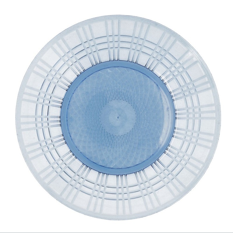 Assiette plate Quid Viba Bleu Plastique (26 cm) (Pack 12x)