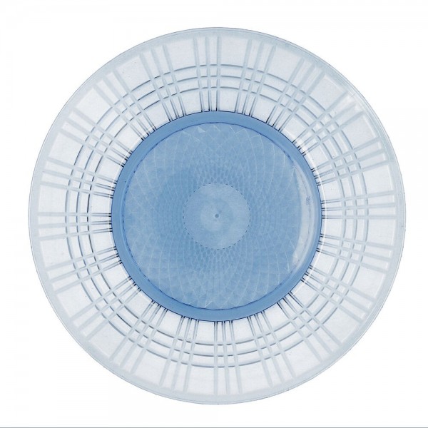 Assiette plate Quid Viba Bleu Plastique (26 cm) (Pack 12x)