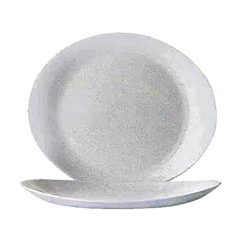 Flat plate Arcoroc White Glass