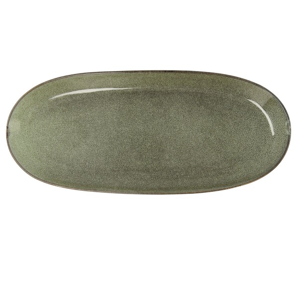 Plat à Gratin Bidasoa Ikonic Vert Céramique (36 x 16 cm) (Pack 2x)