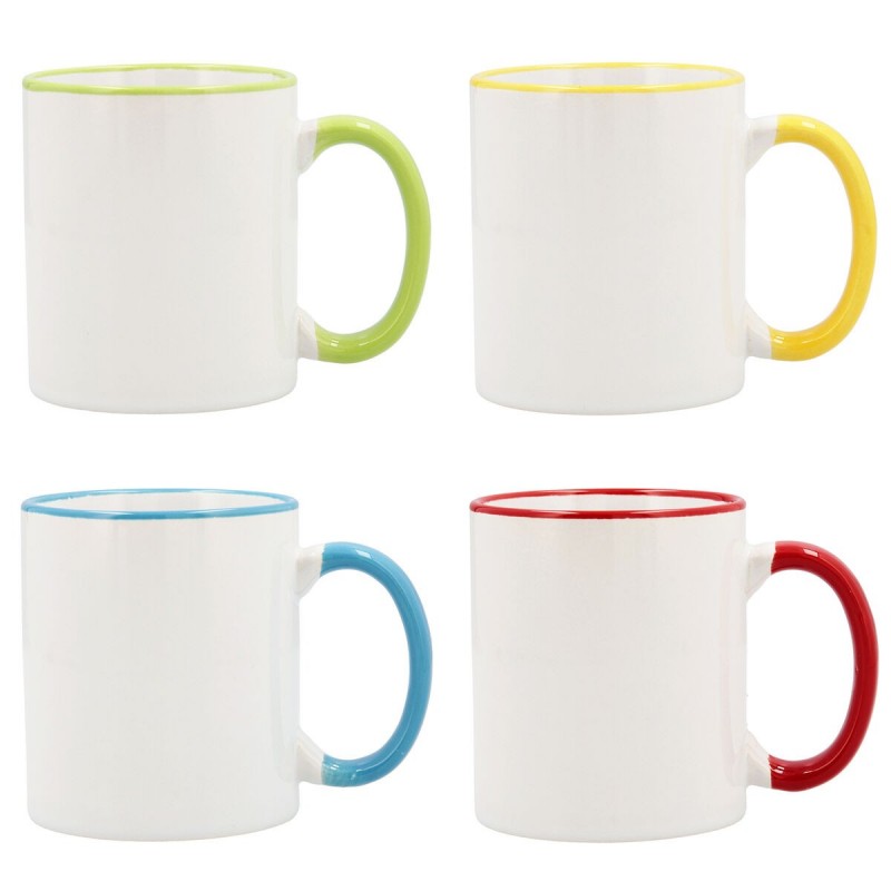 Tasse mug Quid Bodega Céramique Multicouleur (330 ml) (Pack 12x)