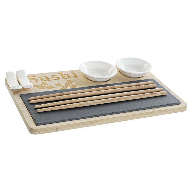 Sushi Set DKD Home Decor Bamboo Board...