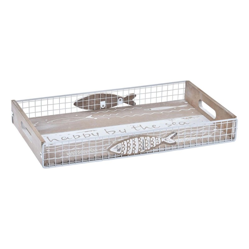 Snack tray DKD Home Decor Wood Brown...