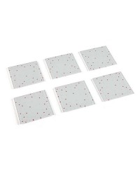 Dessous de verres Versa Cosmo (11 x 11 x 4 cm) (6 pcs)