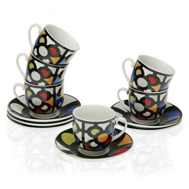 Piece Coffee Cup Set Versa Porcelain...
