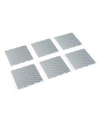 Dessous de verres Versa Diamond (11 x 11 x 4 cm) (6 pcs)