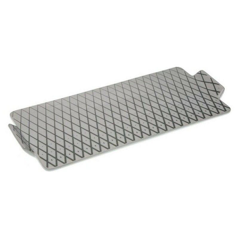 Plateau Versa Diamond Porcelaine (16,3 x 2,5 x 36,5 cm)