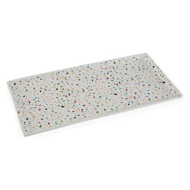 Plateau Versa Terrazzo Porcelaine (1,3 x 17 x 31 cm)