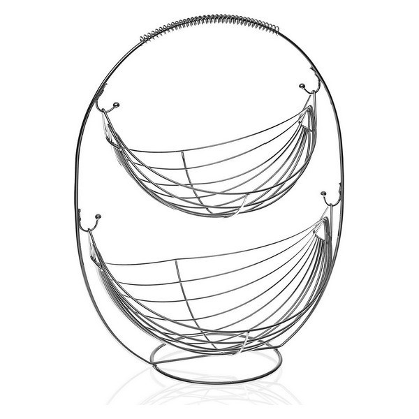 Coupe à fruits Versa Métal Acier (27 x 45,5 x 36 cm)