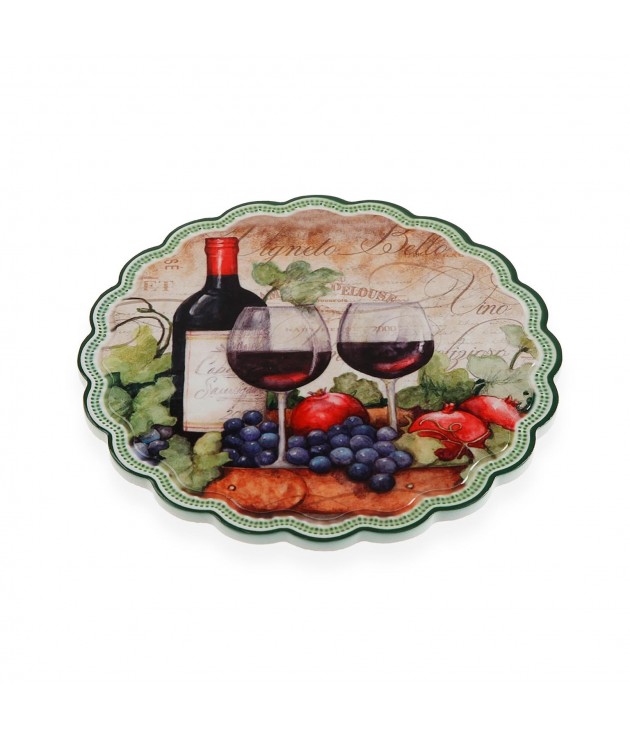 Table Mat Versa Circular Wine Ceramic...