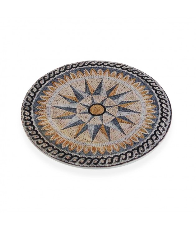 Dessous de plat Rond Mosaïque Liège Céramique (20 x 20 cm)