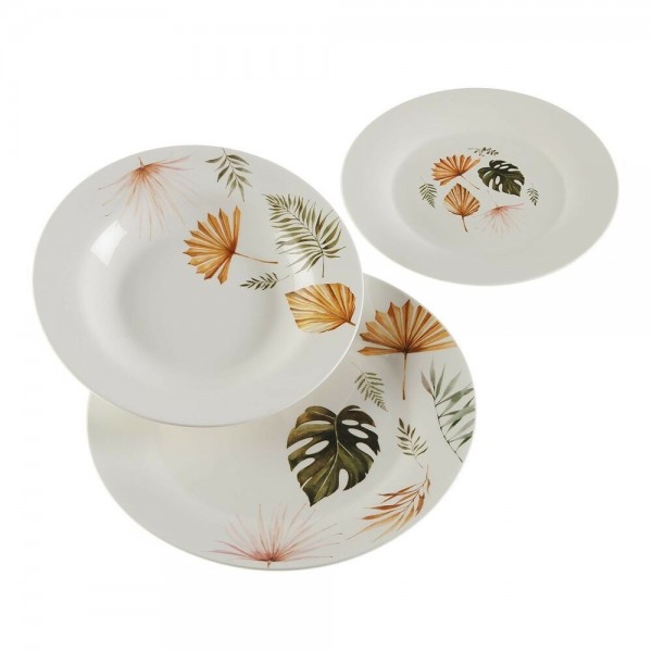 Assietes Versa Roxanne Porcelaine (18 Pièces)