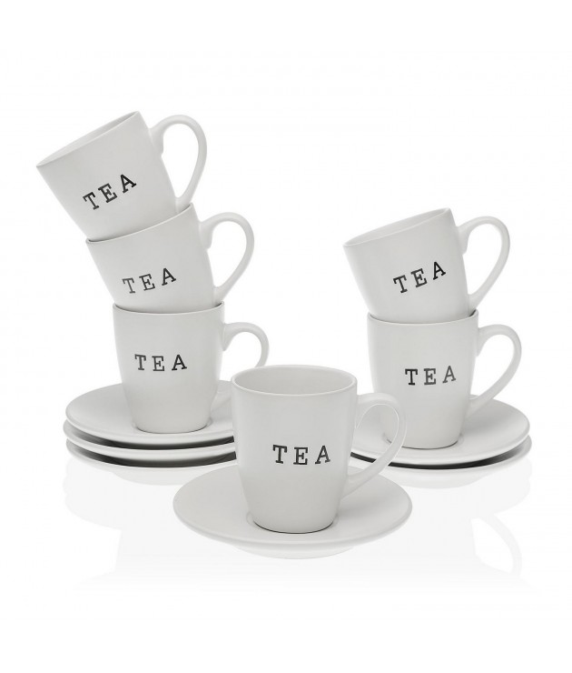 Ensemble de tasses à café Versa Tea Céramique (4,9 x 7,5 x 8,5 cm) (12