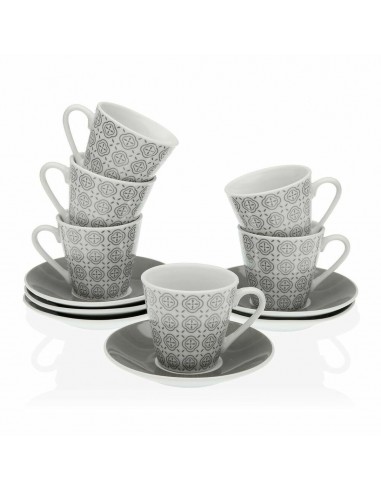 Ensemble de 6 tasses à café Versa Medeiros Porcelaine (6 Pièces) (5,8 