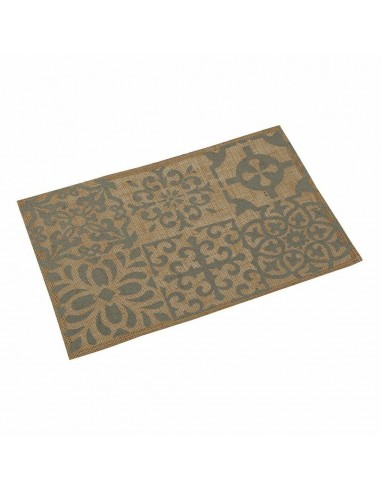 Dessous de plat Versa Mosaïque Gris Rotin (45 x 30 cm)