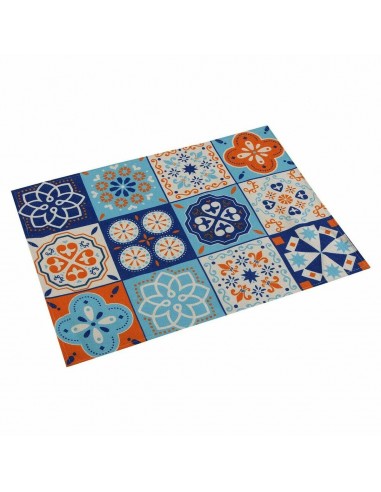 Dessous de plat Versa Mosaïque Orange Polyester (36 x 0,5 x 48 cm)