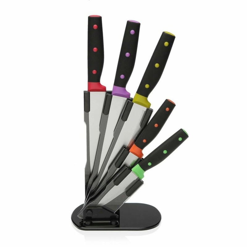 Set of Kitchen Knives and Stand Versa