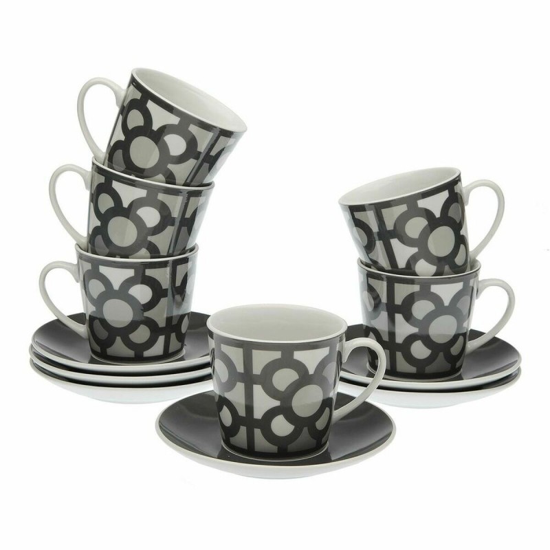 Set de 6 Tasses à Thé avec Soucoupe Versa Urbana