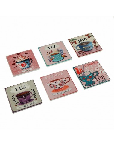 Dessous de verres Versa Tea (10 x 10 cm) (6 Pièces)