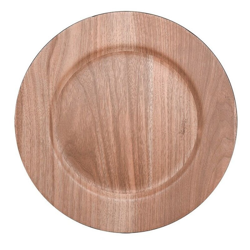 Dessous d'Assiette Versa Marron Clair Bambou polypropylène (33 x 33 cm