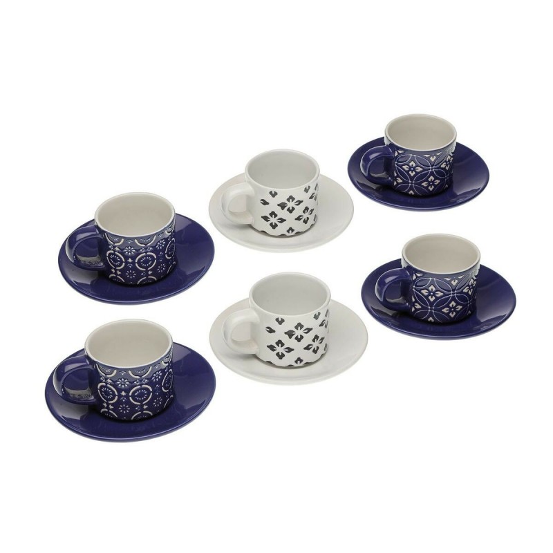 Ensemble de tasses à café Versa Regina Céramique (6 Pièces)