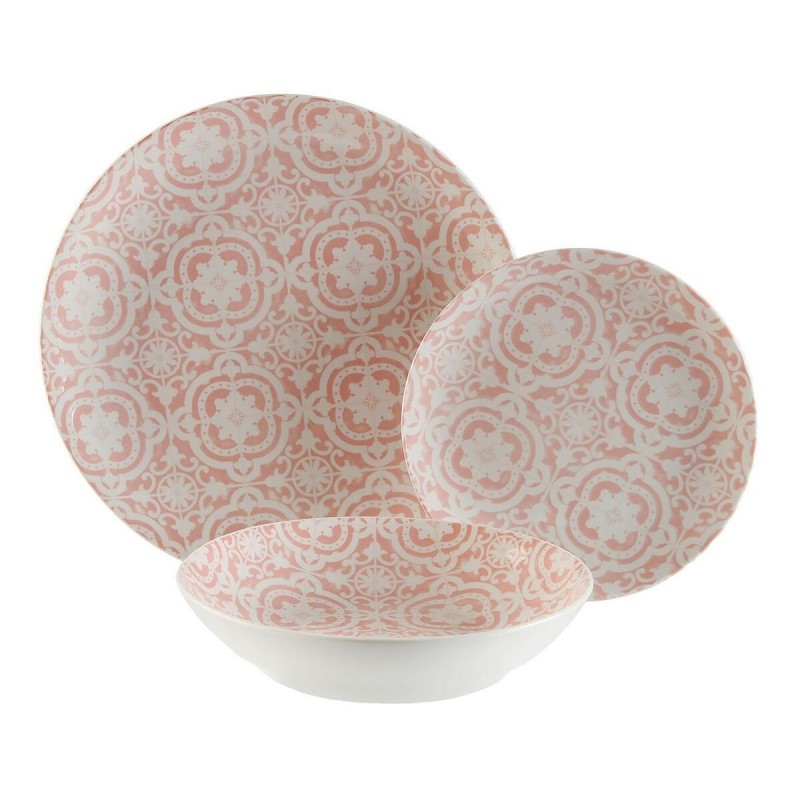 Assietes Versa Rose Porcelaine