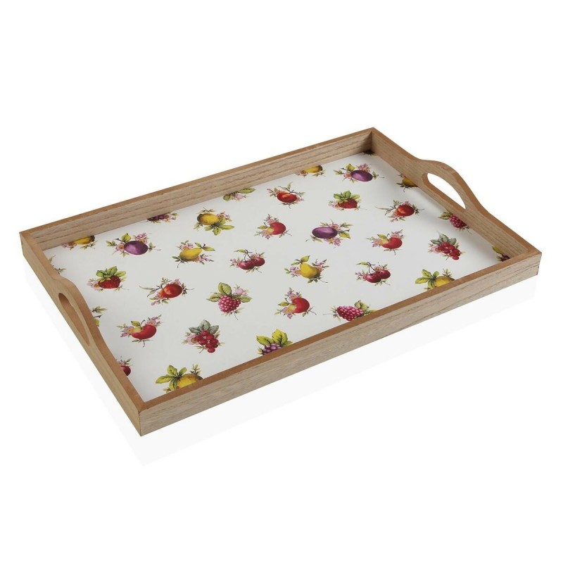 Plateau apéritif Versa Strawberry Bois MDF (30 x 5 x 45 cm)