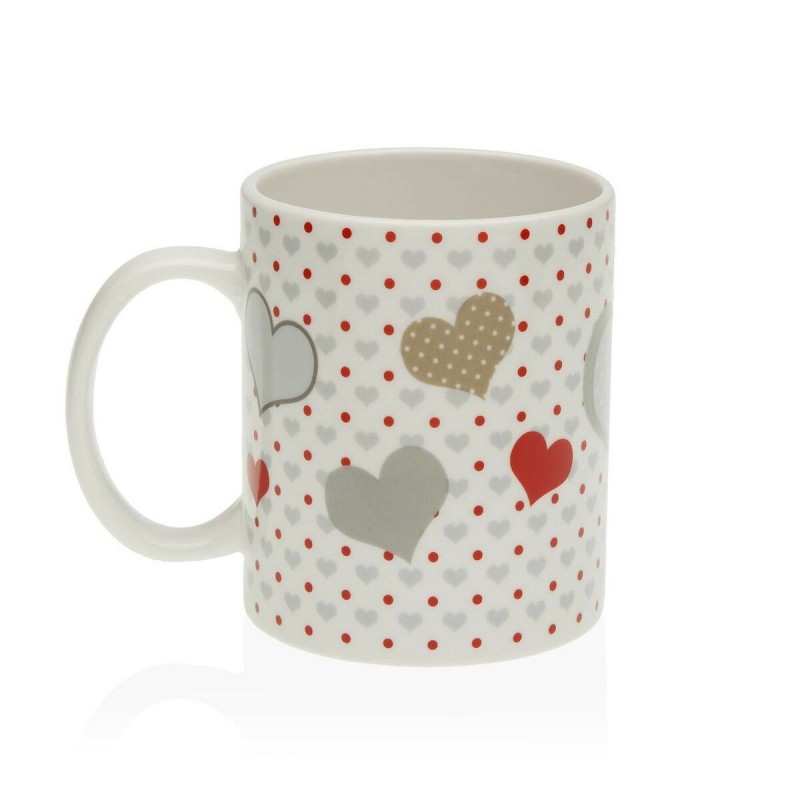 Mug Versa Hearts Stoneware