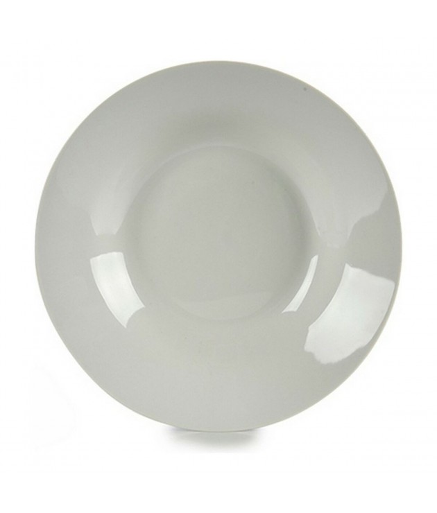 Deep Plate White Porcelain (20,5 x 4...