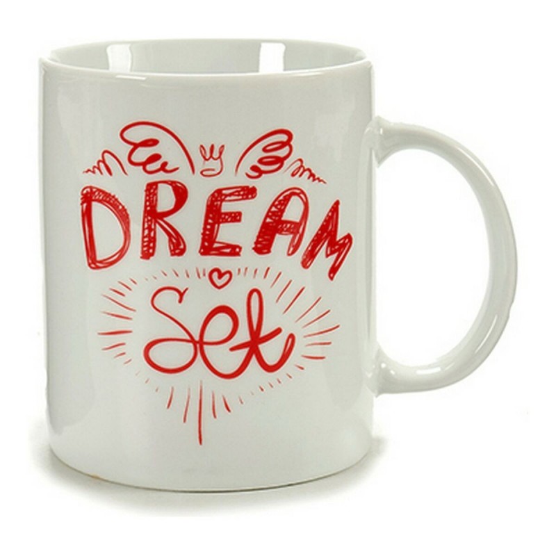 Mug Red Porcelain dream