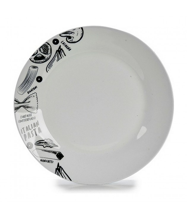 Flat plate Ø 24,5 cm Porcelain (24 x...