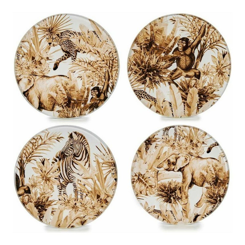 Coasters Crystal animals (4 Pieces)...