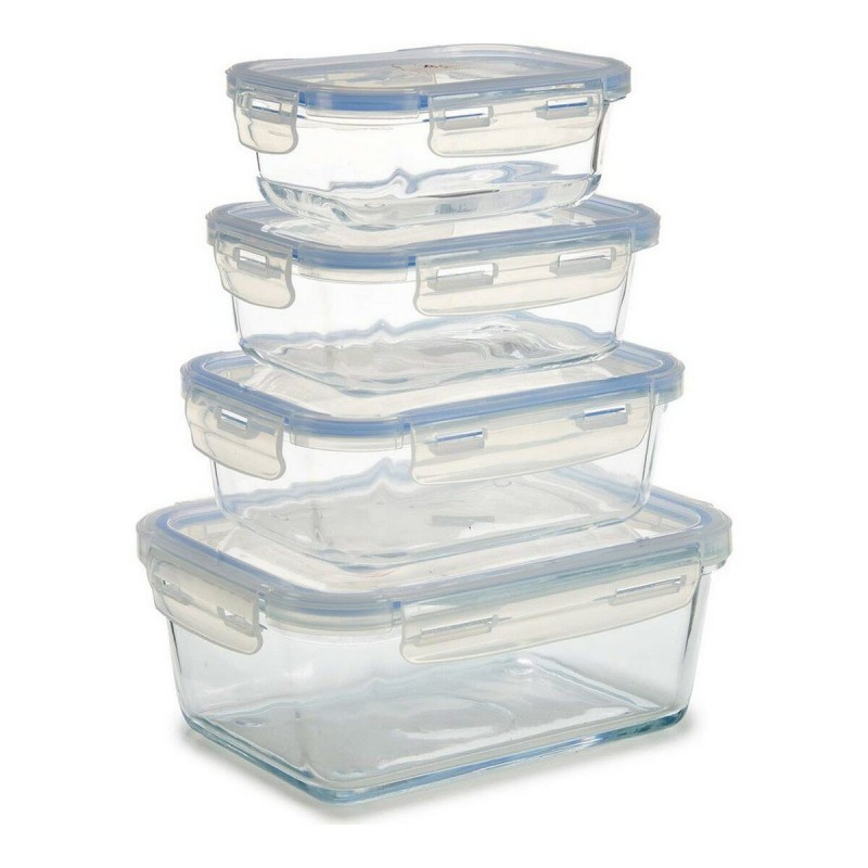 Set of lunch boxes Vivalto Glass...